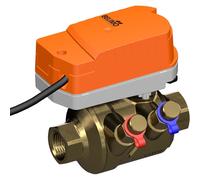 Belimo Válvula De Zona PI Rp1/2 Kvs0.42 100-240VAC Prueba De Fallos 75s 2-Punto 1Nm IP40 Puertos De Medición C215QPT-D/CQK230A