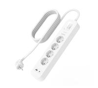 Belkin Protector de Sobretensión con 4 Tomas, USB-C, USB-A y 525J