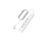 Belkin - Regleta de 4 enchufes (Montaje en Pared, Cable de alimentación de 2 m, indicador Luminoso Verde, 1 Puerto USB-C y 1 Puerto USB-A, Carga rápida PD, protección hasta 525 Julios)