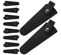 BELLIFFY 10 Fundas Protectoras para Tijeras De Peluquería Organizador Profesional para Barberos Funda para Cuchillo De Jardín