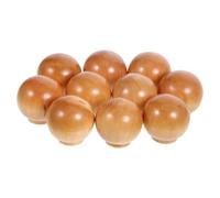 BELLIFFY Perillas de bolas de madera 10 piezas perillas redondas para cajones y gabinetes para aparador y mueble de madera