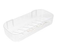 BELLIFFY Soporte de Almacenamiento Ps para Baño sin Perforaciones de Pared | Diseño de Drenaje, sin Marcas, para Tubos de Pasta y Botellas de Acondicionador