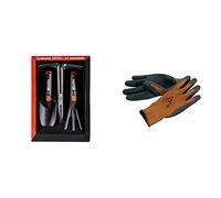 Bellota 2994 - Kit de jardinería y huerto Que Incluye: rastrillo + 75102-9/L Guante jardín Grip, L