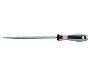 Bellota 40044EMB lima mecanico redonda mango bimaterial 4 entrefina, Standard, 100 mm