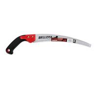 Bellota 450BIMR13SF - Serrucho de poda León con hoja curva de 13", dentado japonés y mango de bimaterial recto. No incluye funda
