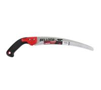 Bellota 454BIMR13SF - Serrucho de poda Guepardo con hoja curva de 13", dentado japonés y mango de bimaterial recto. No incluye funda