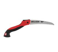 Bellota 45PBIM7 - Serrucho de poda plegable Guepardo con hoja curva de 7", dentado japonés y mango plegable.