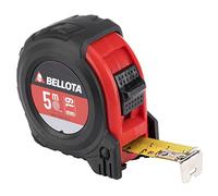 Bellota 50014-5 - Flexómetro Bimaterial Inoxidable de 5 m para Trabajos de Medición
