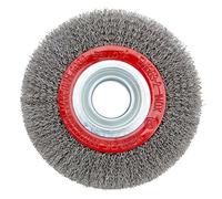 Bellota 50810-15025l - Cepillo industrial circular de acero inoxidable, 25 mm longitud y diámetro de 150 mm, eliminar óxidos, pinturas y rebabas