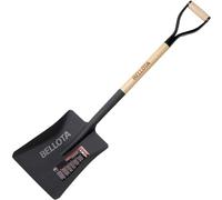 Bellota Pala 5502-2 MM cuadrada mango muleta madera de haya 250x320 mm para escombro