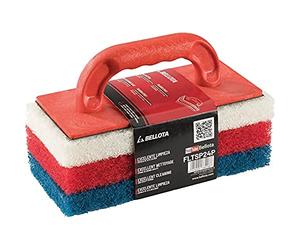 Bellota FLTSP24P - Talocha estropajo para limpieza epoxi, Rojo