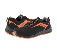 Bellota Zapato de seguridad Flex Nitro - Ligero, transpirable y acolchado - Negro/Naranja Talla 40
