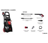 Bellota HL2400PROE Hidrolimpiadora de 2,4 kW y 150 bar