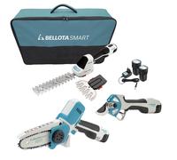 BELLOTA Kit de herramientas de jardín a batería de 14,4V