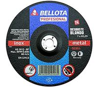 Bellota Disco abrasivo Profesional desbaste inox-metal blando 180 mm