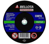 Bellota Profesional - Disco abrasivo para maquina estacionaria, corte metal (350 mm)