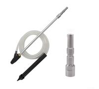 Belnotelt Kit de varilla de chorro de arena para lavadoras a presión Karcher, barra de pulverización de 8 boquillas con conector, accesorios de limpieza de alta presión para eliminación de pintura