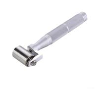 Belnotelt Papel de acero inoxidable de 40 mm para rodillo de costura de borde para alisar las juntas del papel pintado y apoyar consistente para el agarre del borde
