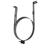 Belnotelt Soporte de tubo de chimenea de acero inoxidable: abrazadera de chimenea ajustable de 6 pulgadas, soporte de pared fijo para colgar tubos de estufa e instalación segura (20 cm)
