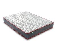beloBed Colchon 120x200 cm Altura 18 cm. con Viscolastica Alto Confort. Reversible Doble Cara. Firmeza Media. Multicapa Transpirable. Nucleo de Espuma HR ComfortFusion
