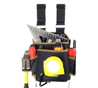 Belt Bag - Fanny Pack | Impermeable Multiple Quick Release Waist Organizar Electrician Tool Pouch for Electricians, Carpenters, Camping and Hiking, Woodworking Tools