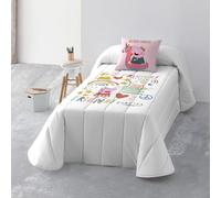 BELUM | Colcha Bouti Together, Colcha Tejido algodón orgánico y Peinado para Cama de 90, Colcha Suave, Colcha para Todas Las Estaciones