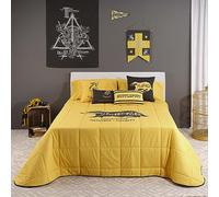 BELUM | Edredón Harry Potter, Edredón 250 gr Modelo Hufflepuff Values para Cama 135 (235x270cm.)