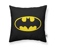 BELUM | Funda Cojín Batman con relleno incluido tamaño 45x45cm modelo Batman Logo A