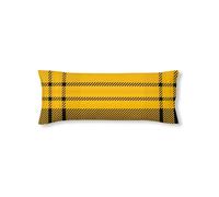 BELUM | Funda de Almohada Harry Potter, Funda de Almohada 100% algodón Modelo Hufflepuff Cuadro de 50x80cm.
