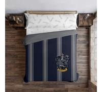 BELUM | Funda nórdica Harry Potter, Funda nórdica con Botones 100% algodón Modelo Ravenclaw Rayas para Cama de 180 (260x240 cm)