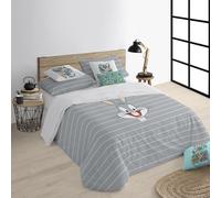BELUM | Funda nórdica Looney Tunes | Funda nórdica Modelo Bugs Bunny | Funda Nórdica con Botones | Funda nórdica 100% algodón | Funda Nórdica (Cama de 80 (140x200 cm.))