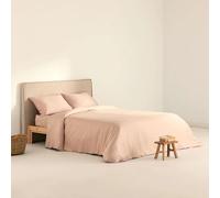 BELUM | Funda Nórdica Satén 300 Hilos para Cama de 120 Medida Producto: 200X200 cm. Color: Pink | Funda Nórdica Satén Cuenta con: Cierre con Botones Ocultos Transparentes.