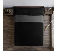 BELUM | Juego de sábanas Harry Potter, Juego de sábanas con Almohada y Bajera Estampadas 100% algodón Modelo Harry Potter Negro para Cama de 150/160