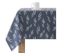 BELUM | Mantel 140x140 cm Antimanchas 100% Algodón Resinado, No Hule, Tacto Algodón, Impermeable, Repelente Líquidos
