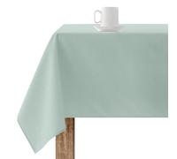 BELUM | Mantel Antimanchas Tamaño 250x140 cm - Mantel Tacto Extrasuave Color Menta - Mantel 100% Made in Spain Tejido 65% algodón orgánico - 35% poliéster - Mantel Modelo Rodas 2816
