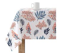 BELUM | Mantel Hule Antimanchas Resinado 140x140cm | Mantel Hule Mesa Rectangular Resinado | Mantel Resinado Hule en Varias Medidas | Mantel Mesa Cocina