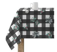 BELUM | Mantel Navidad 300x140 cm 100% algodón resinado Antimanchas (Tacto no plastificado) Modelo Elegant Christmas 1