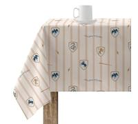 BELUM | Mantel resinado (Tacto plastificado) 200x140 cm Antimanchas Modelo HPotter Child Nordic 2; Mantel NO Hule; Mantel de algodón