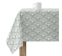 BELUM | Mantel XL Antimanchas 100% Algodón Resinado, No Hule, Tacto Algodón, Impermeable, Repelente Líquidos (Verde, 100X300)