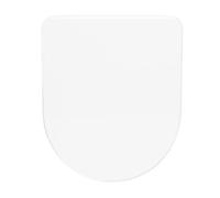 Bemis Duravit - Asiento de inodoro con cierre suave para Duravit Ceramics Starck 2 y Starck 3, material Duroplast, sistema de limpieza de liberación rápida, bisagras de acero inoxidable