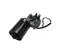 BEMONOC - Motor de engranaje PMDC de ángulo recto de alto par 12 V reversible 50 RPM (caja de cambios derecha) con eje roscado