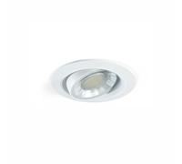 Beneito Faure Foco LED empotrable redondo orientable y regulable 8 W IP44 3000 K