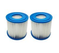 Benfosh Cartuchos de filtro para Bestway tipo VII y D, compatibles con cartuchos de filtro Intex tipo D, 2 unidades