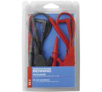 Benning 044125 TA 2 - Juego de cables de medición con pinzas de cocodrilo