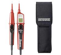 Benning Duspol Digital Comprobador de continuidad y tensión + Bolsa de protección