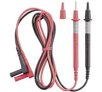 Benning Sonda ancho seguridad puntas de prueba, rojo/negro, multicolor, 044146