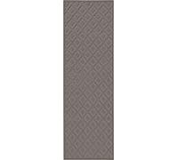 benuta alfombra salon Leo Gris Claro 80x250 cm alfombra salon corredor diseño pelo corto mullida suave