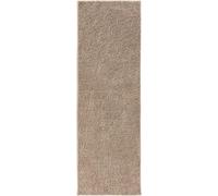 benuta alfombra salon Soho Beige 70x200 cm alfombra de pelo largo alfombra salon corredor antideslizante mullida peluche shaggy suave