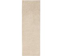 benuta alfombra salon Soho Crema 80x300 cm alfombra de pelo largo alfombra salon corredor antideslizante mullida peluche shaggy suave