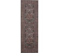 benuta alfombra vintage lavable corredor George Multicolor/Rojo 80x240 cm alfombra salon alfombra dormitorio suave estilo oriental